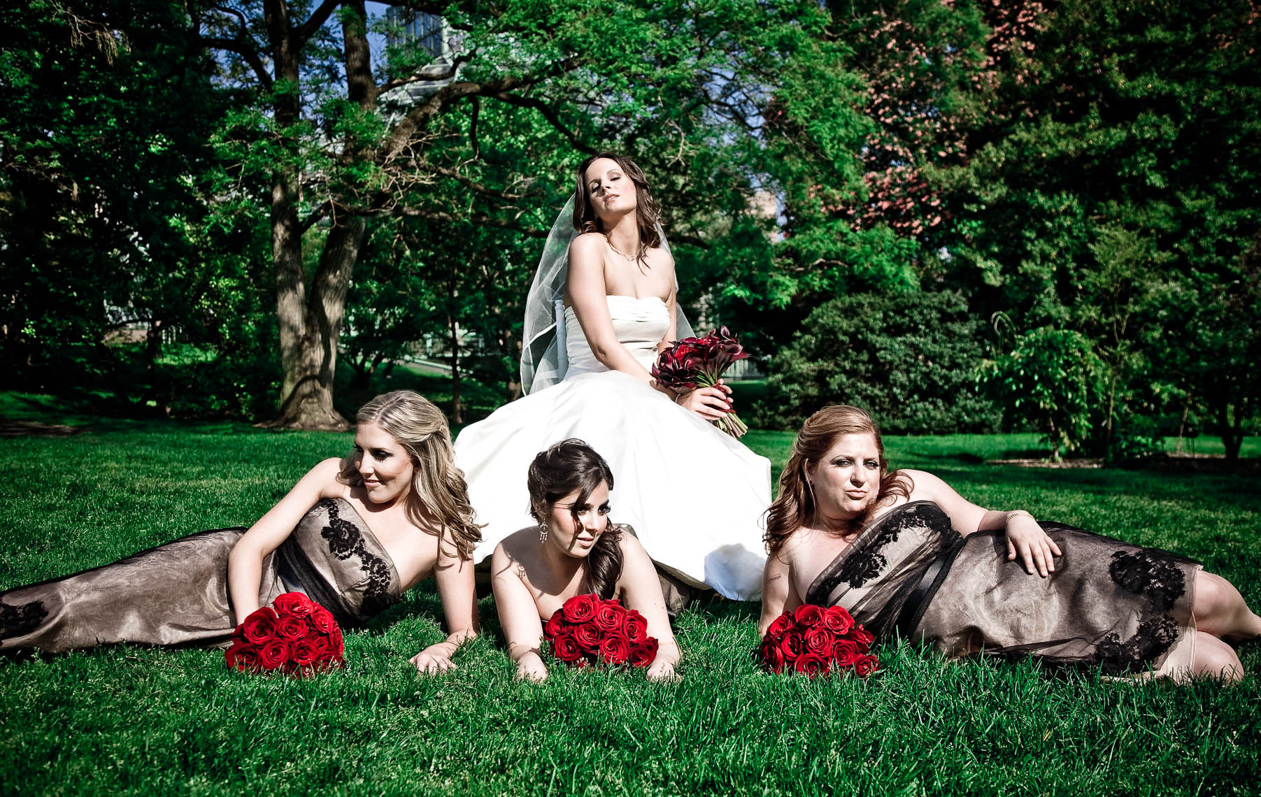 Stylish Brooklyn Botanic Garden Wedding 3