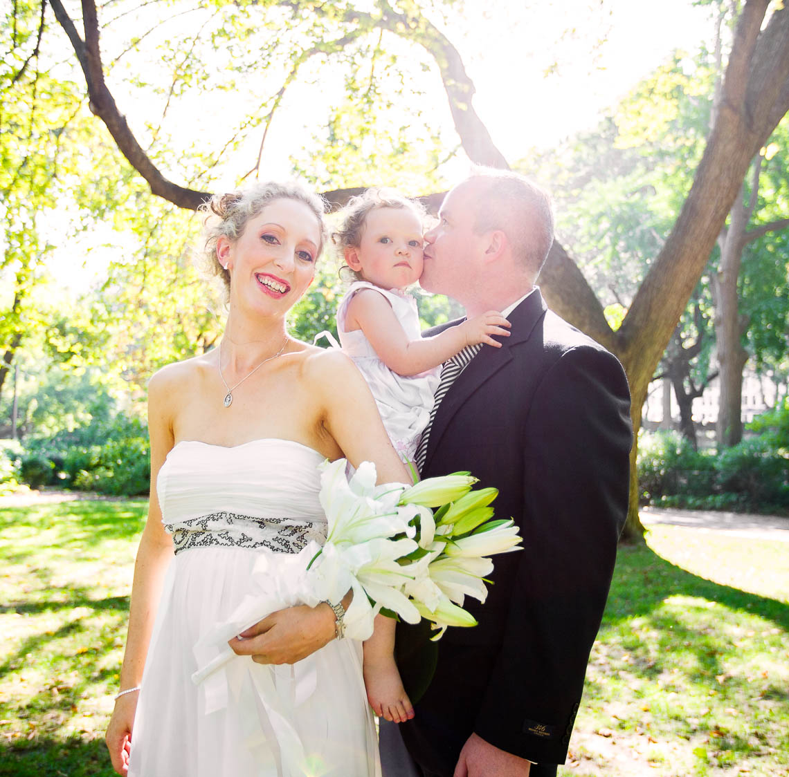 Spring Central Park Elope Wedding